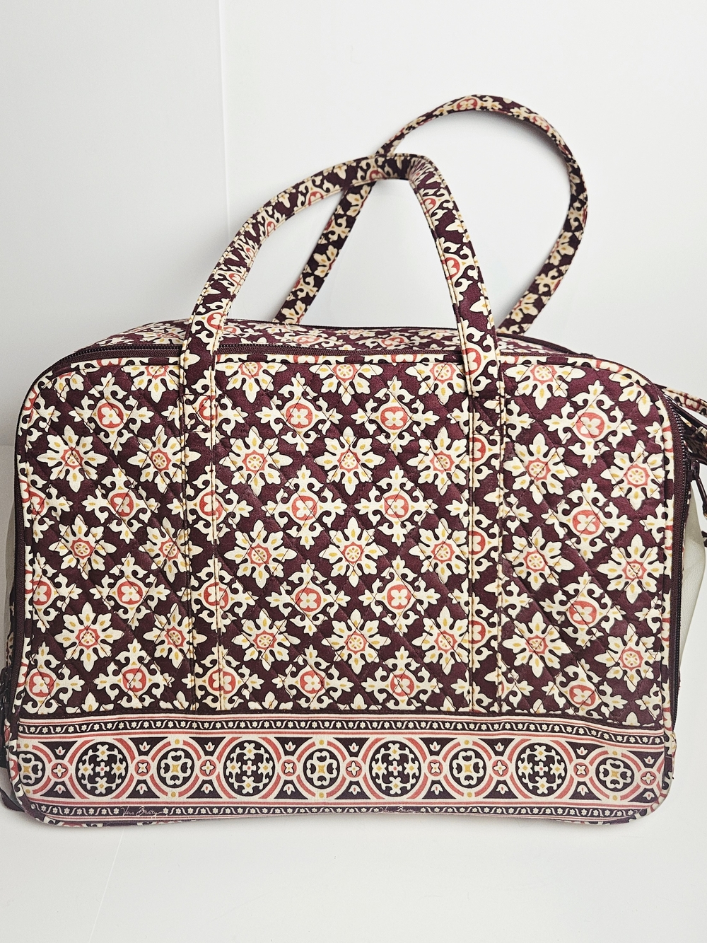 Vera Bradley Quilted Pet Carrier Vintage Retired Medallion Pattern